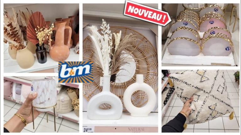 Découvrez les secrets de la décoration d’intérieur : nouveautés et bonnes affaires chez B&M