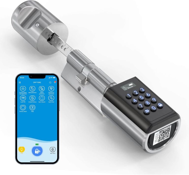 Cette serrure connectée pourrait transformer votre porte d’entrée en un véritable coffre-fort ! 🔐✨