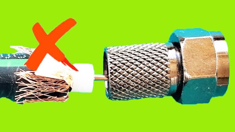 Comment connecter correctement le câble de l’antenne TV pour une image parfaitement claire