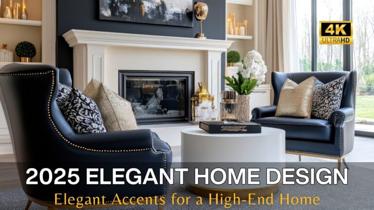 Élégance 2025 : tendances de couleur luxueuses, éclairage fascinant et pièces décoratives incontournables pour un intérieur raffiné