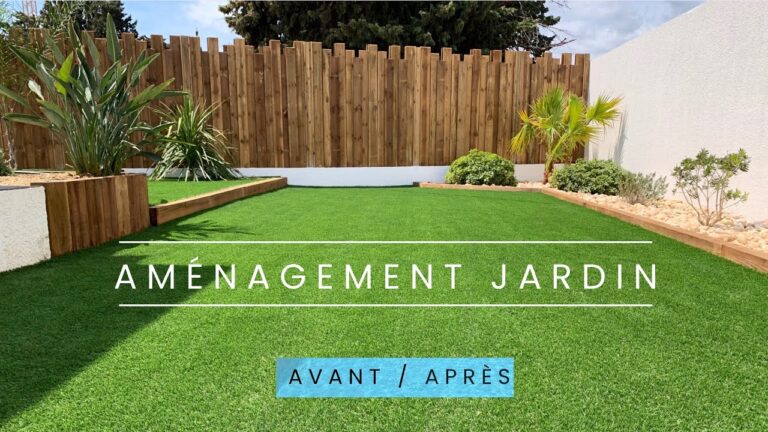 Transformation durable : découvrir les secrets d’un aménagement jardin réussi avant et après