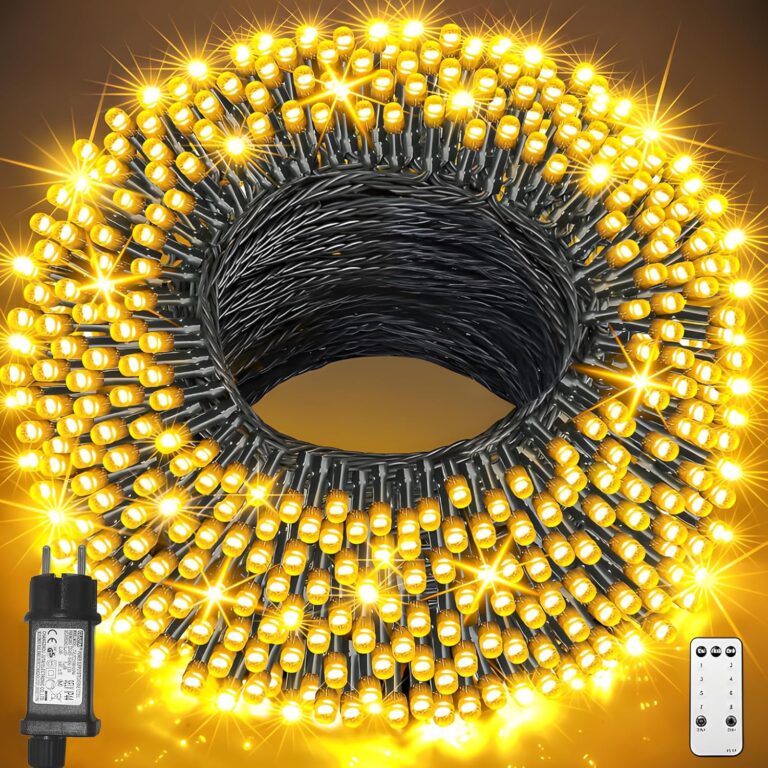 Transformez votre extérieur en un rêve lumineux ✨ : cette guirlande va vous étonner !